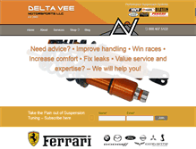 Tablet Screenshot of deltavee.net